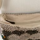 Natori CATORI Woman’s Beige/Brown Embroidered Shoulder Bag Photo 3