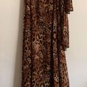 LIONESS NWT Princess Polly/ Nasty gal leopard animal print chiffon High Waisted maxi skirt Photo 8