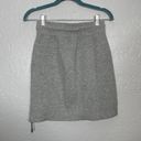 Nike Women XS Gray Black Sportswear Tech Fleece A Line Skirt Pockets Drawstring Photo 5