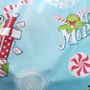 Disney  Kermit The Frog Happy Holidays Christmas Scrub Top Size M Photo 4