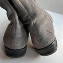 Paul Green ‎ Gray Suede Riding Boots Womens Size 8.5 US Size 11 Shoes Photo 6