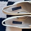 Anne Klein  Cream Leather Sling Back Loafers 6.5 Photo 5