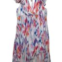 Torrid  size 3 romper hi lo skirt gauzy paint splash lightweight summer wedding 3 Photo 3