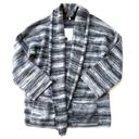 Joie NWT  Gwinnie Cardigan in Rambling Grey Ombre Stripe Open Front Sweater S Photo 1