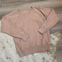 Aerie Orange Tan Pullover Crewneck Sweatshirt Photo 0