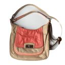 Coach  KRISTIN SPECTATOR LEATHER HOBO BAG PURSE-F22509 CORAL TAN POCKETS Photo 1