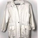 London Fog Towne  Puffer Winter Jacket with Fur Lined Detachable Hood White Photo 0