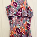 Floral Print Jumpsuit Purple Size XL Photo 8