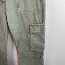 One Teaspoon ‎ Olive Straight Leg Cargo Utility Pant With Exposed Button Fly Photo 5