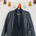 Apt. 9  Faux Leather Jacket Black Size Large Photo 2