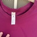 CRZ Yoga  | Women’s Long Sleeve Maroon Workout Shirt Sz. Photo 4