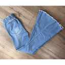 Lee Laynee &  High Rise Pull On Frayed Hem Bell Bottom Jeans Sz S Photo 1