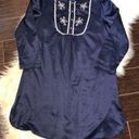 Carole Hochman  navy blue night gown sz small Photo 0