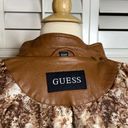 Guess by Marciano Guess Women’s Faux Leather Racer Jacket Photo 3