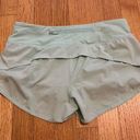 Lululemon Teal Speed Up Shorts 2.5” Photo 1