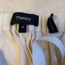 Theory Linen Cargo Pants Size M Cream White Photo 4