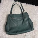 Krass&co American Leather  Handbag Shoulder Bag Purse Hobo  Green Photo 2
