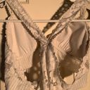 Aerie  Racerback White Lace Bralette Photo 4