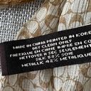 Coach Logo Silk Metallic Sheer Scarf Photo 5