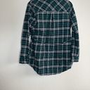 Isabel Maternity  flannel half button long sleeve Photo 3