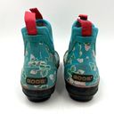 Harper Bogs  Fruit Ankle Rain Boots Blue Strawberries Photo 6