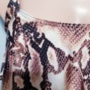 Vintage 90's Y2K retro print swim bathing suit top Brown Size M Photo 1