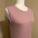 Mod Ref Tank Midi Dress Dusty Blush Pink Size Small Photo 1