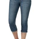 Riders By Lee Womens  Capris Size 6 Medium Wash Jasper Denim New Photo 0