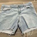 Vans  light wash cut off denim jeans shorts size 13/31 Photo 0