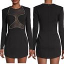 Misha Collection NWT  Hestia Embellished Minidress Black Size US 8 Photo 3