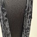 Daytrip  black velvet vest size large Photo 1