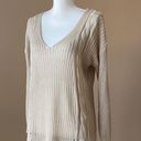 Wishlist  | Tan Knit Cross Back Sweater Sz S/M Photo 1