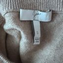 Joie  Jolena‎ Wool And Cashmere Poncho Knit Sweater In Light Tan Women Small Photo 3