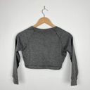 American Apparel Grey Raglan Crop Sweater Photo 4