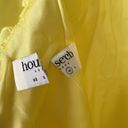 House Of CB ‘Tink’ Buttercup Satin Ruffle Mini Dress NWOT size M Photo 5