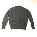 ASTR  The Label Pleated Wrap Front Sweater In Charcoal Photo 5