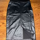 leather skirt Black Photo 1