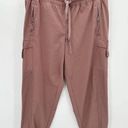 Avalanche  Pants Women MEDIUM Purple Drawstring Waist Cargo Polyester Blend Photo 0