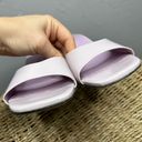 BY FAR Purple Lilac Romy Slip On Mule Sandals Size 7 Photo 3