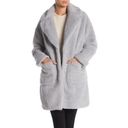 BCBGeneration BCBG Faux Fur Notch Collar Pocketed Coat Photo 0