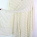 Free People  We The Free V-Neck Tulip Front Boho Sweater Ivory XS Photo 2