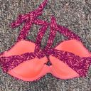 American Eagle Womens  pink and purple bikini top with underwire Photo 2