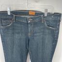 James Jeans  Women's Dry Aged Bootcut Low Rise Dark Wash Denim Blue Size 32 Photo 7