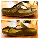 Birkenstock Fair/good used  Olive EVA Gizah Sandals Euro 39 US Women 8 Photo 4