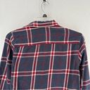 Arizona Jeans Arizona Jean Co Long Sleeve Plaid Flannel Women’s Small Blue Photo 6