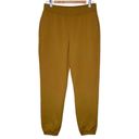 Girlfriend Collective  50/50 Classic Jogger Sweatpants Cotton Sycamore Mustard M Photo 1