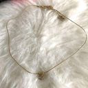 American Eagle  Gold Toned Studded Circle Necklace Photo 0