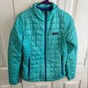 Patagonia  light blue quilted nano puffer jacket size XS Photo 0