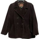 Ralph Lauren  Women’s Large Vintage Corduroy Blazer Brown Jacket Pockets Button Photo 0