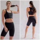 Girlfriend Collective 💕💕 High Rise Pocket Bike Short ~ Black Large L NWT Photo 7